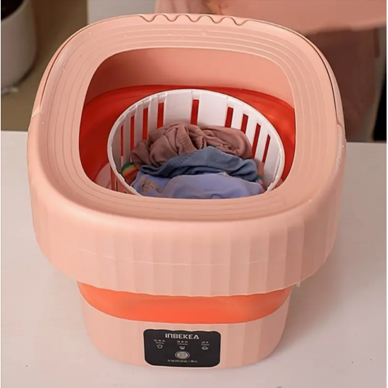 This 1pc Small Washing Machine Is Perfect For Small Families And Units!